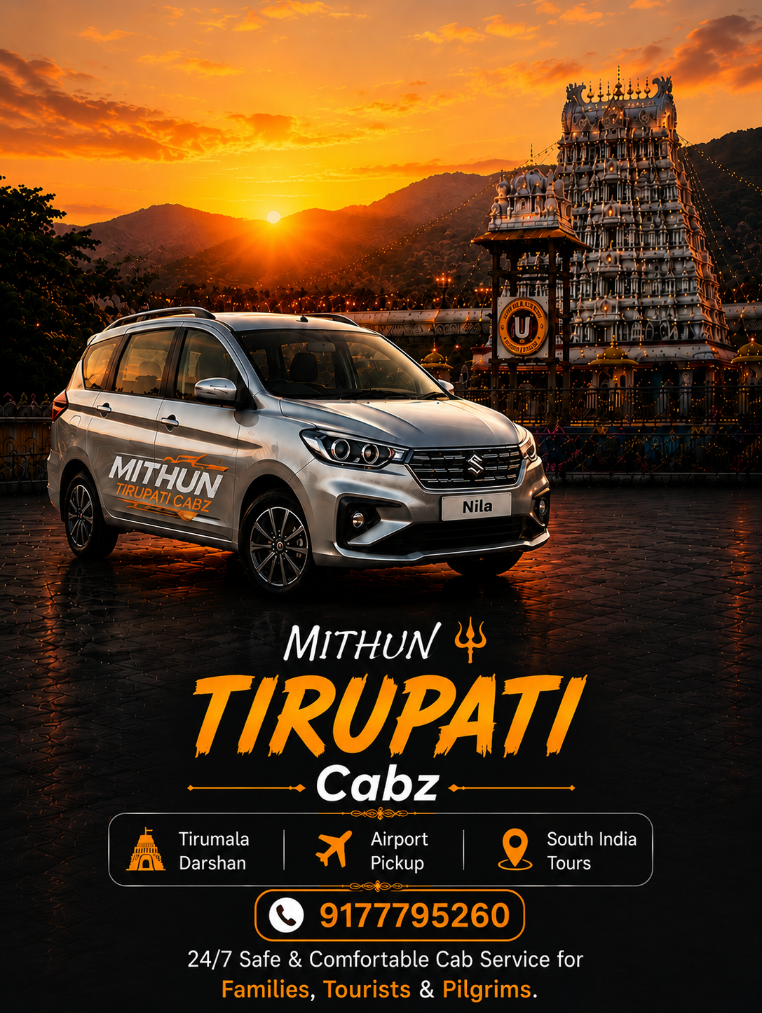 Mithun Tirupati Cabz Mobile